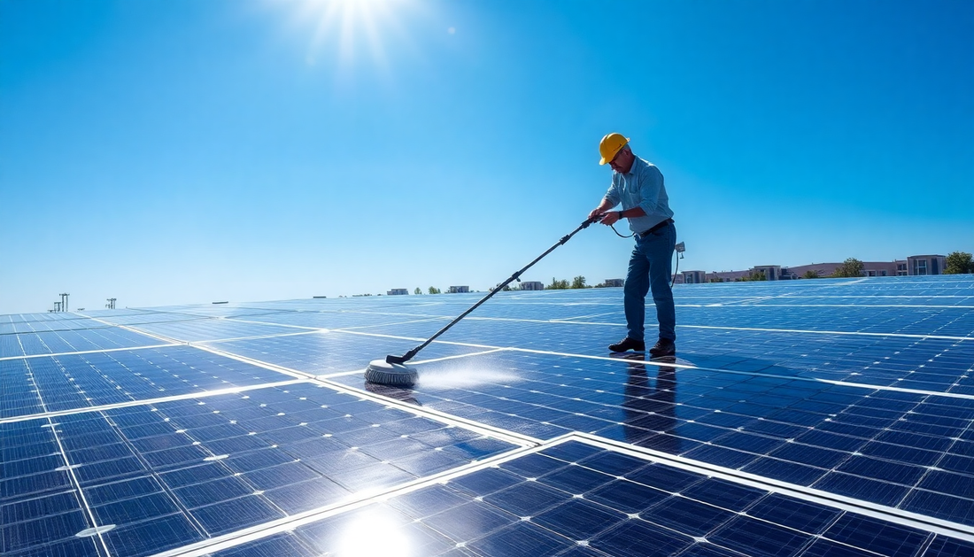 Keeping Your Solar Panels Sparkling: The Importance of Regular Cleaning