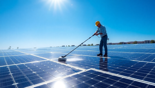 Keeping Your Solar Panels Sparkling: The Importance of Regular Cleaning