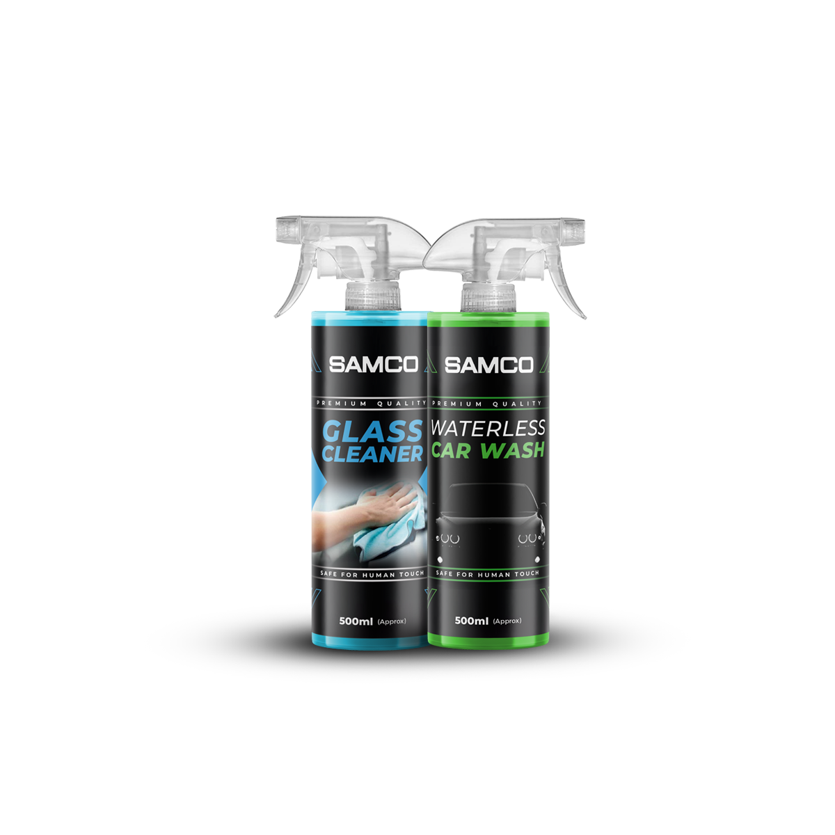 Samco Glass Cleaner + Samco Waterless Car Wash - Samco Pakistan