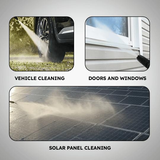 Induction Motor Pressure Washer 1800 Watts (150 Bar) with Ultimate Shine Bundle