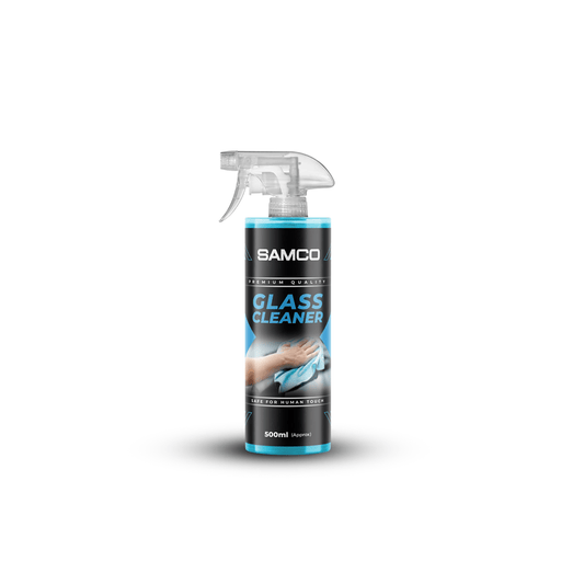 Pack of 2 Samco Glass Cleaner - 500ml with Microfibre Towel - Samco Pakistan