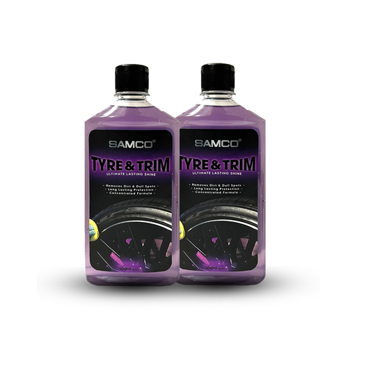 Pack of 2 Samco Tyre & Trim Gel - 500ml - Samco Pakistan