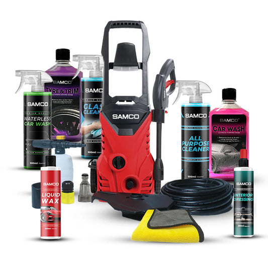 High Pressure Washer 1400 Watts (110 Bar) with 8 in 1 Kit