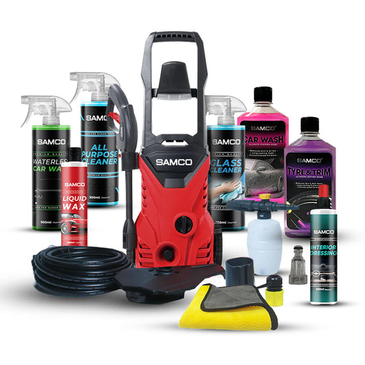 High Pressure Washer 1600 Watts (130 Bar) with 8 in 1 Kit