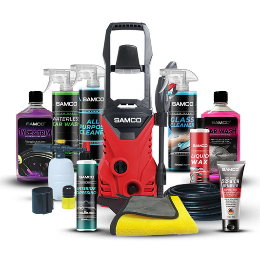 High Pressure Washer 1400 Watts (110 Bar) with 9 in 1 Kit