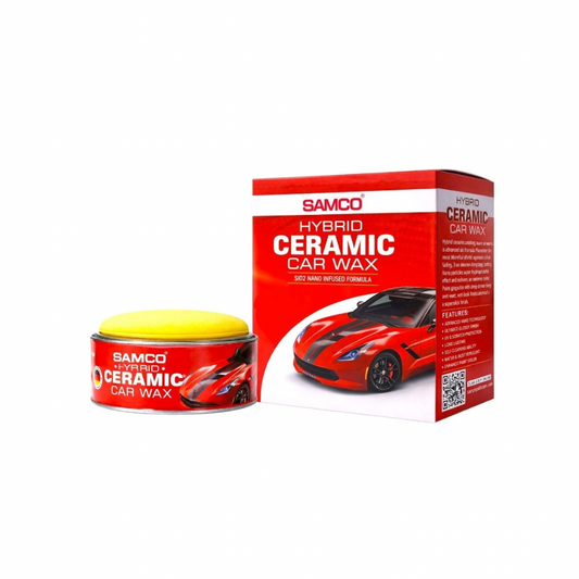 Samco Hybrid Ceramic Car Wax - 200g with Free Applicator Pad