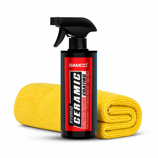 Samco Ceramic Coating Spray-500ml With Free Microfibre Towel