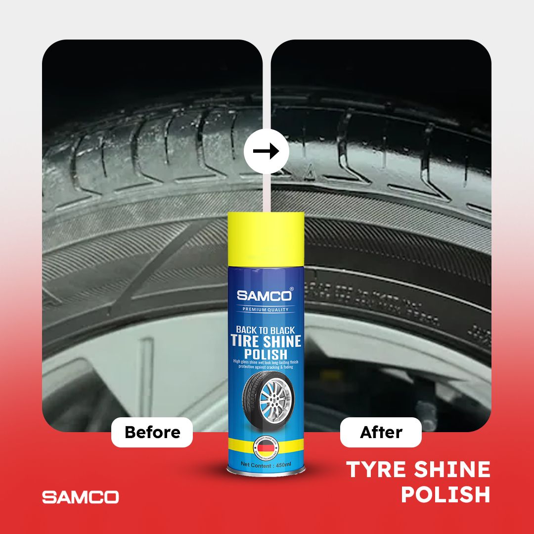 Samco Tire Shine Spray – 450ml
