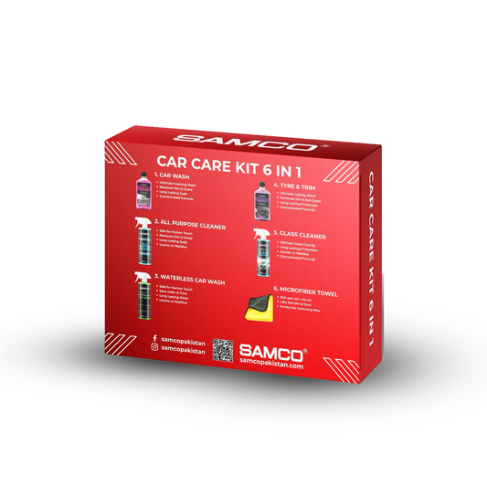 Samco Car Care Kit 6 in 1 - Samco Pakistan