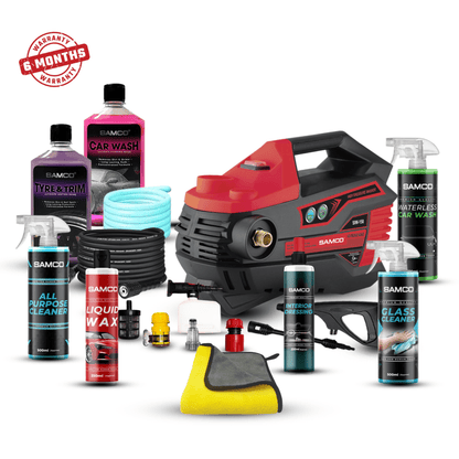 Induction Motor Pressure Washer 1800 Watts (150 Bar) with 8 in 1 Kit - Samco Pakistan