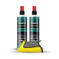 Pack of 2 Interior Dressing - 500ml with Microfibre Towel