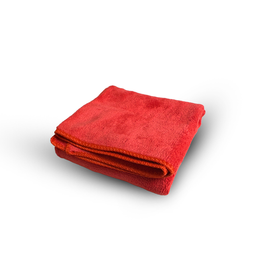 Samco Microfiber Towel Red – 40x40cm 400GSM - Samco Pakistan