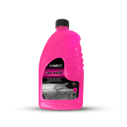 Pack of 2 Samco Foaming Shampoo (2 Litres) with Microfibre Towel - Samco Pakistan