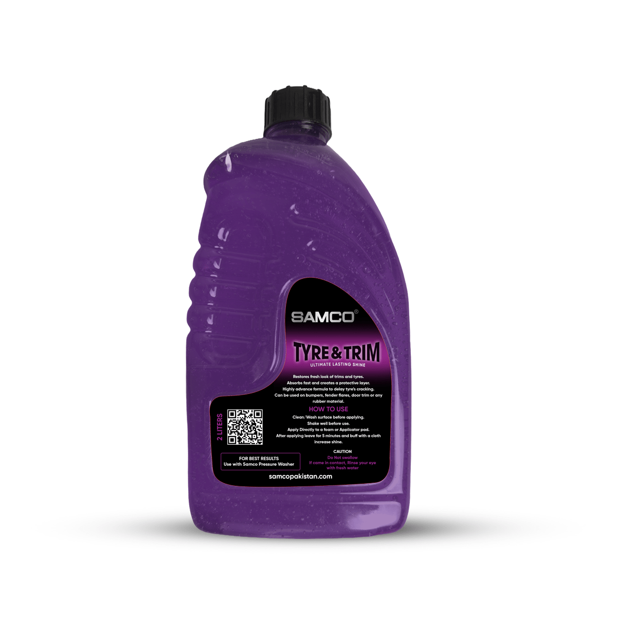 Pack of 2 Samco Tyre & Trim Gel - 2 Litres - Samco Pakistan