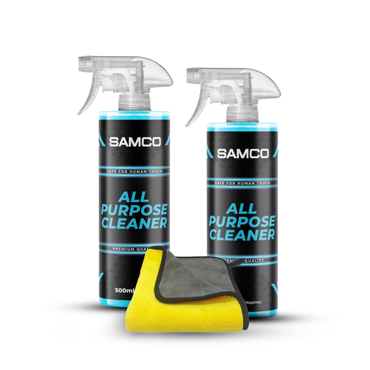 Pack of 2 Samco All Purpose Cleaner - 500ml with Microfibre Towel - Samco Pakistan