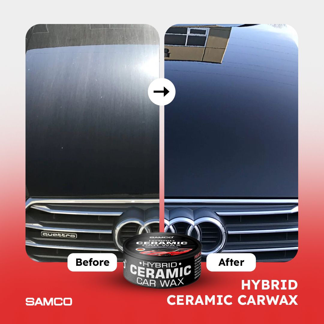 Samco Hybrid Ceramic Car Wax - 200g - Samco Pakistan
