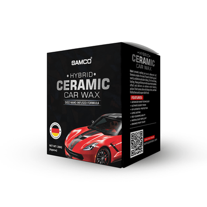 Samco Hybrid Ceramic Car Wax - 200g - Samco Pakistan